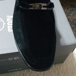 Suede men loafers